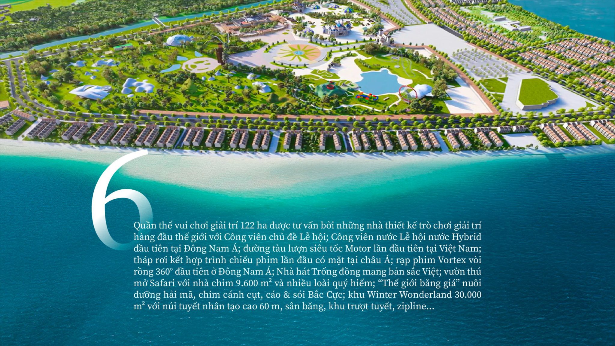 quần thể giải trí 122ha vinhomes green paradise