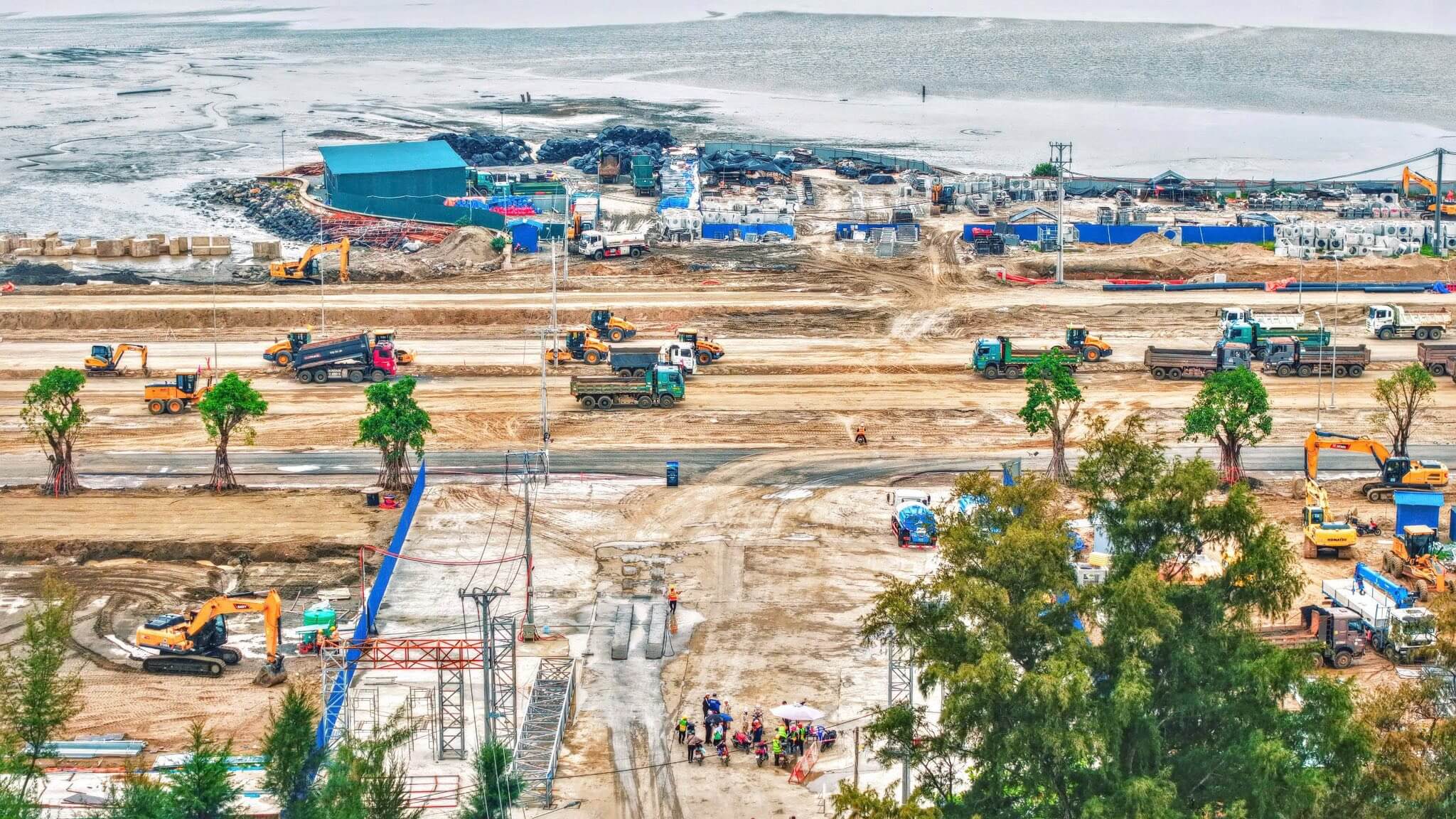 tiến độ Imperia Green Paradise tháng 10/2025.