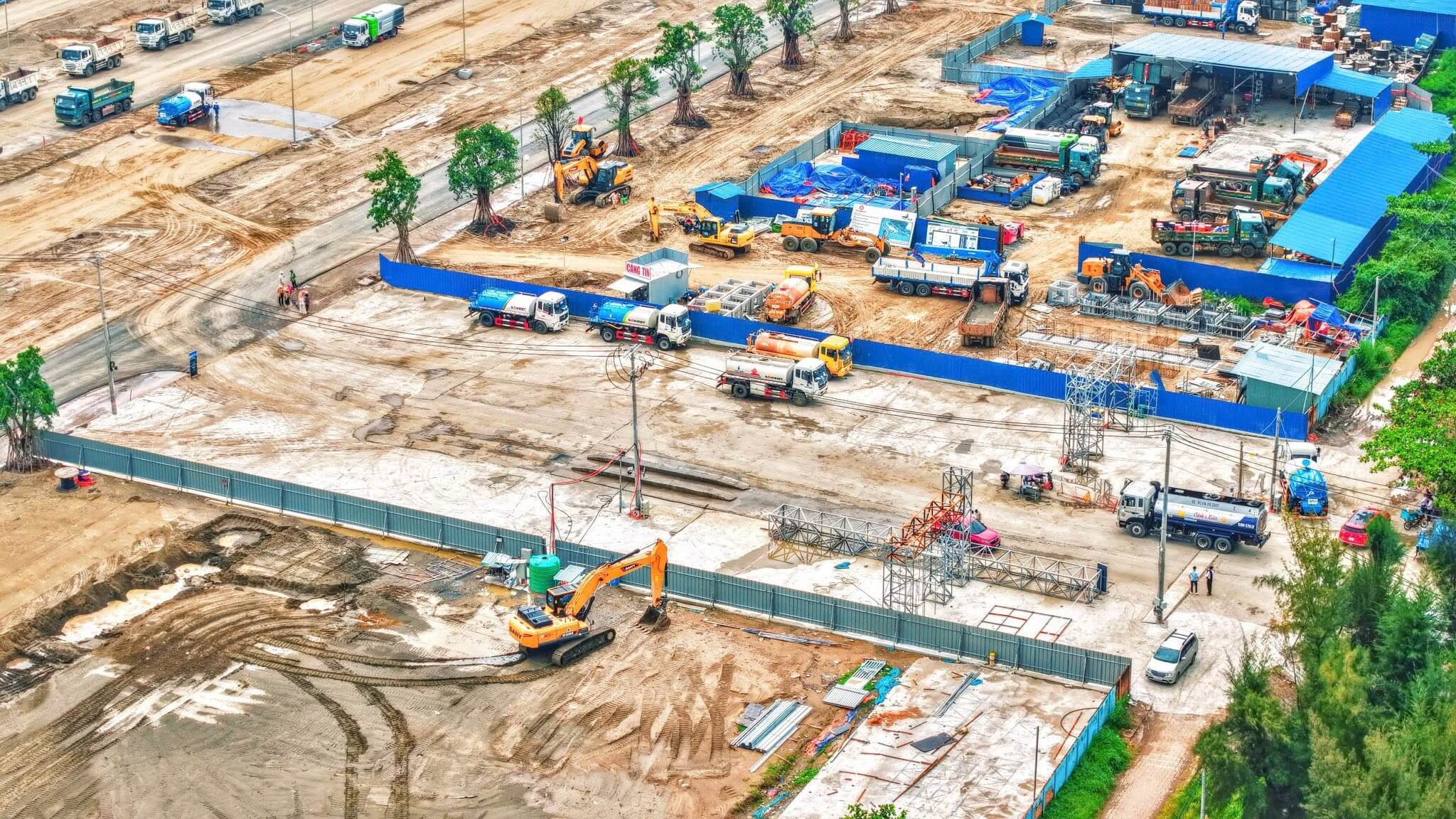 tiến độ Imperia Green Paradise tháng 10/2025.